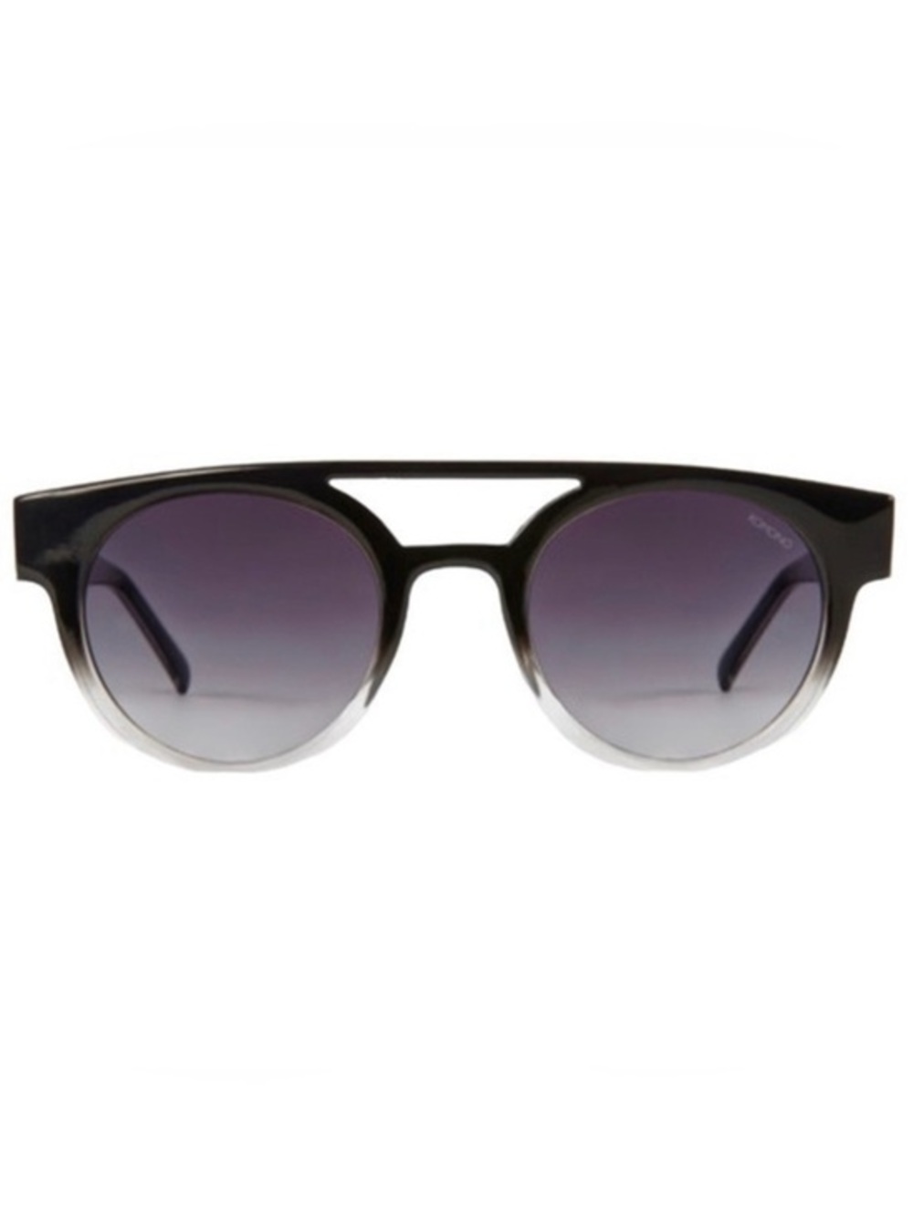 KOMONO women's Dreyfuss Paisley Sunglasses NEW GRAY BLACK